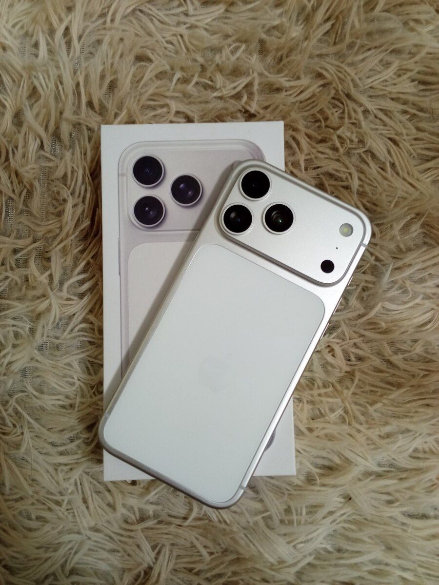 Apple iPhone 17 Pro Max Silver 512GB/12GB — Smartfonlar, Bakı