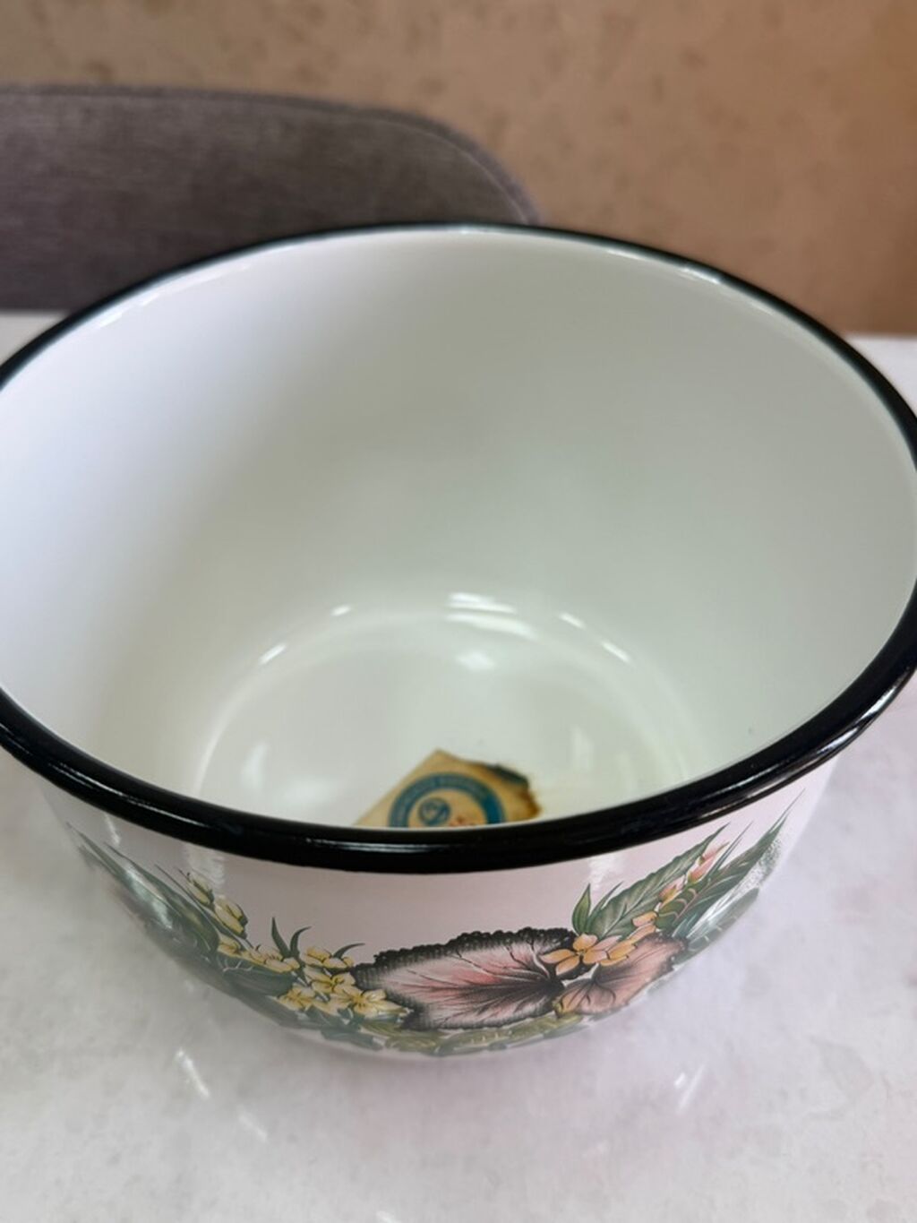 Qazan, rəng - Ağ, 3 l, 22 sm — Bişirmə qabları, Bakı (3)