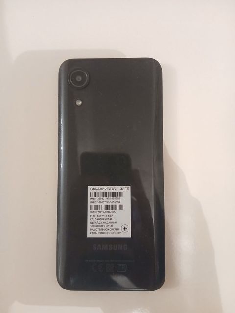Samsung Galaxy A03, 32 GB, rəng - Qara, İki sim kartlı — Bakı