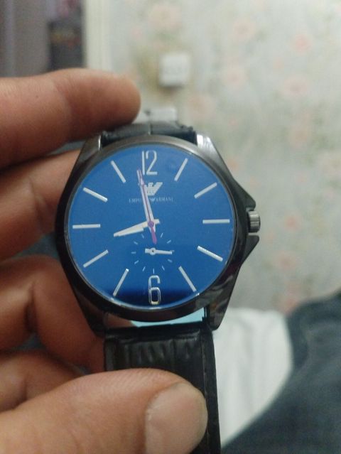 Emporio Armani üslublu kişilər üçün qol saatı - Klassik dizaynlı — Bakı