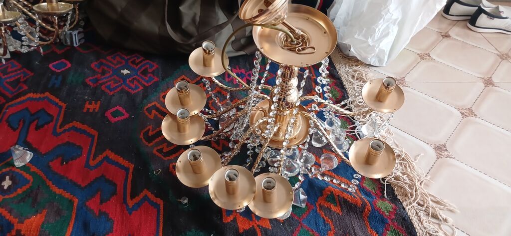 Çılçıraq, 8 lampa, Metal — İşıqlandırma, Bakı (3)