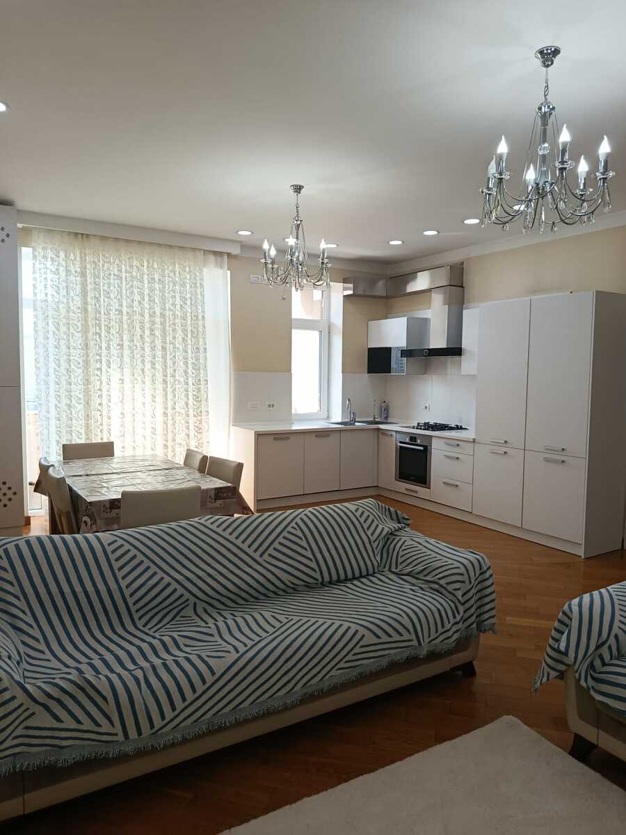 İcarəyə verilir 3 otaqlı yeni tikili 125 m² — Mənzil, Bakı (6)
