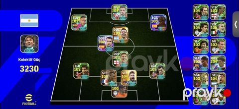 EFootball oyunu üçün güclü hesab/squad satılır — Bakı