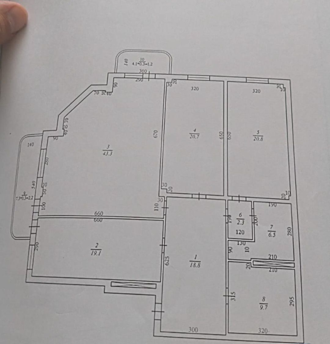 Satılır 3 otaqlı yeni tikili 155 m² — Mənzil, Bakı (2)