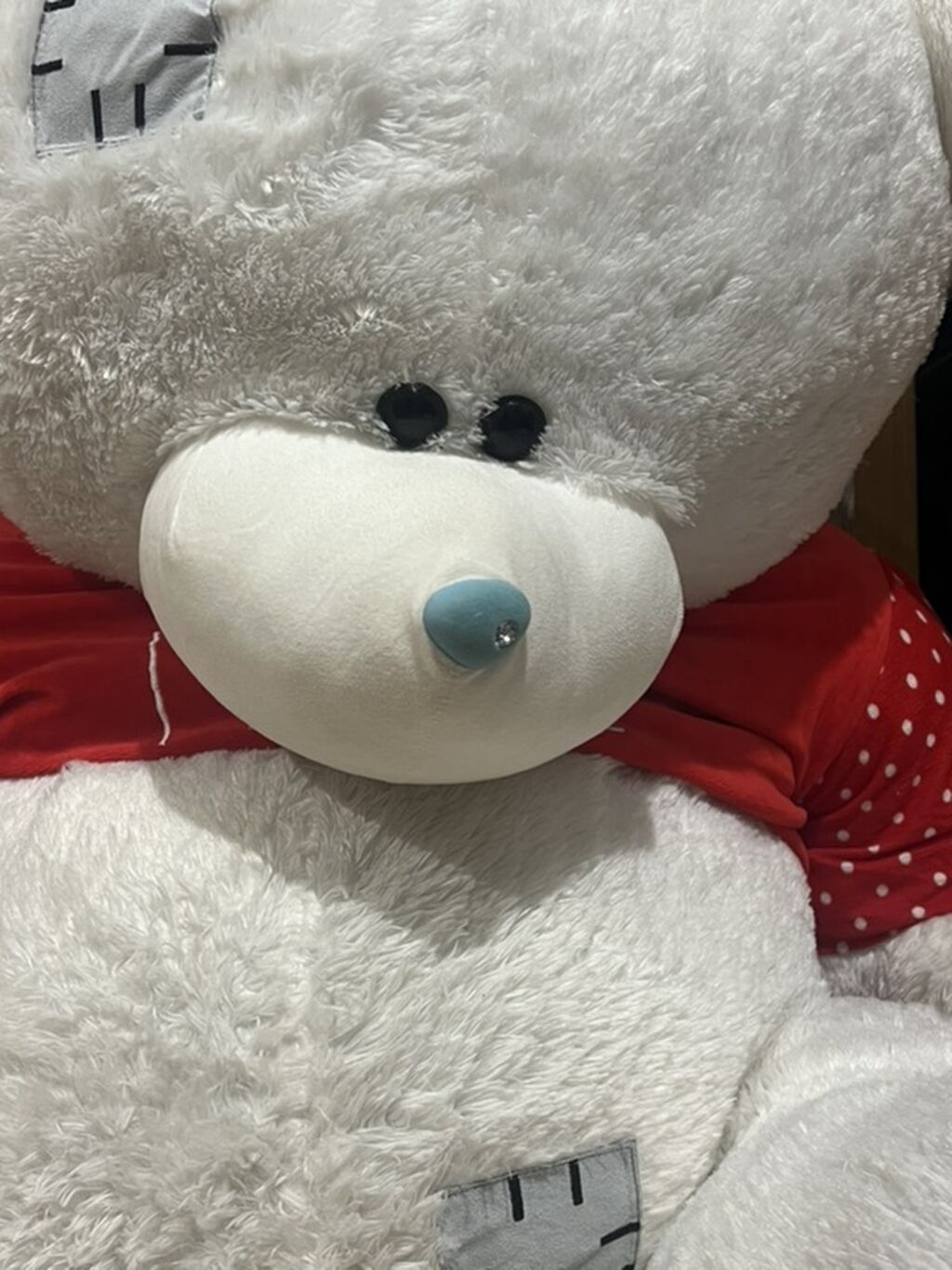 1.50 boyunda peluş ayı 2 3aydır alının evde yer yoxdu deye satılır — Yumşaq oyuncaqlar, Bakı (2)