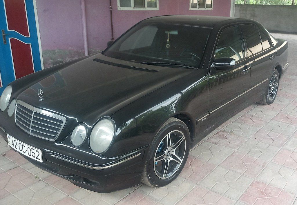 Mercedes E 220, 2.2 L, 1999 il, 270 000 km — Avtomobillər, İmişli (5)