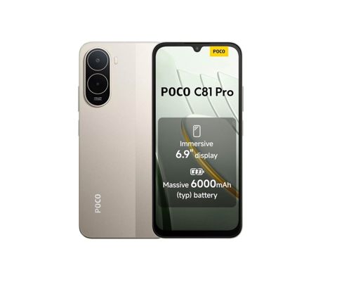 Xiaomi Poco C81 Pro Gold 128GB/4GB — Bakı