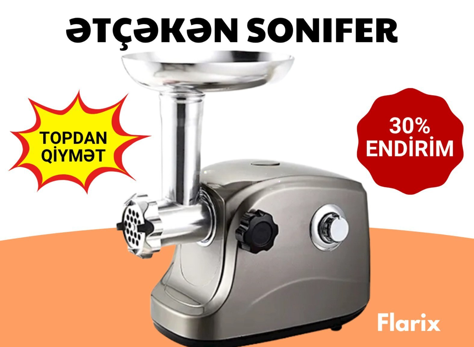 Sonifer ətçəkən maşın — Bakı