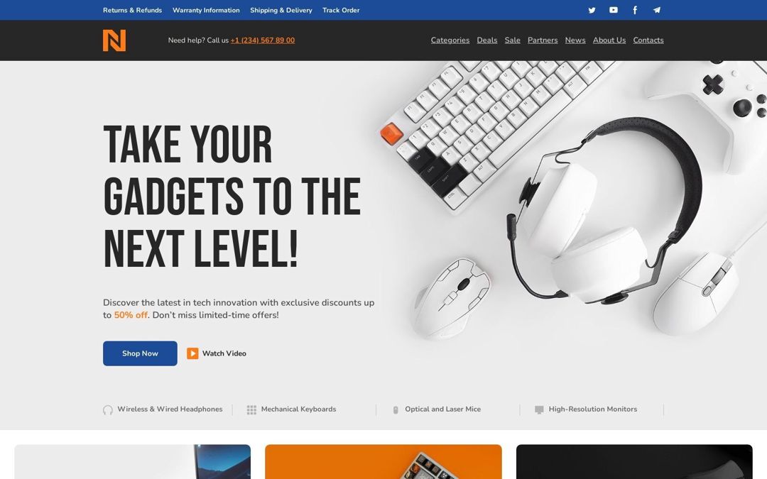 Premium web sayt hazırlanması — Xidmətlər, Bakı