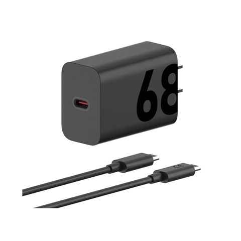 Charger Usb-c Moto 68W + Cable-C Turbo Power Black — Bakı
