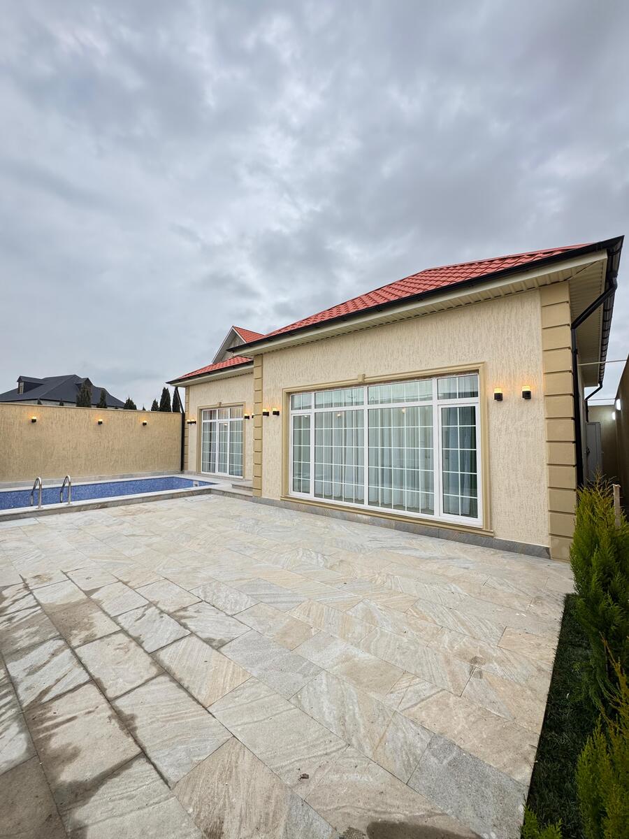 Satılır 4 otaqlı həyət evi/bağ evi 140 m² — Ev, villa, Bakı (3)