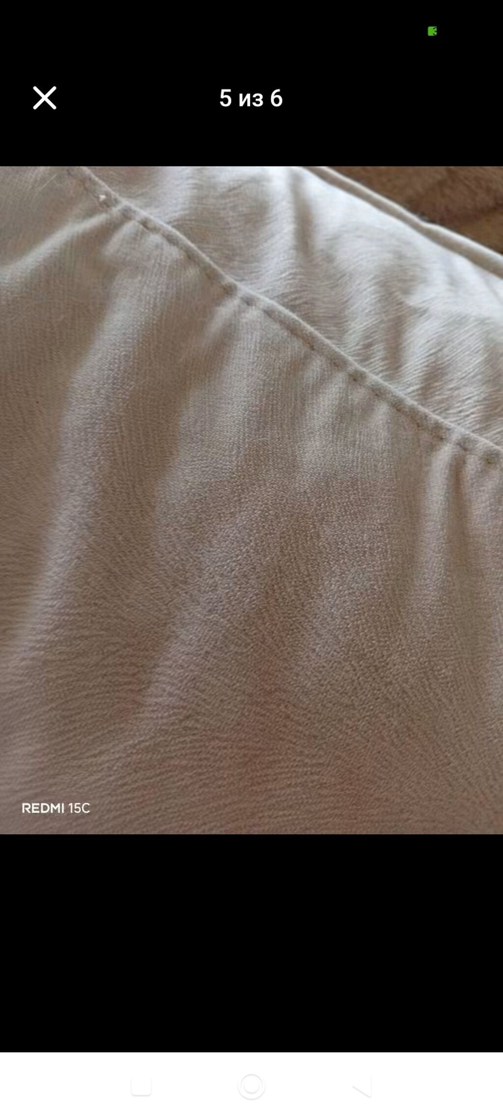 Bej rəngli yumşaq divan dəsti - Tərkib: 3 yerlik böyük divan + geniş — Mebel, Bakı (4)