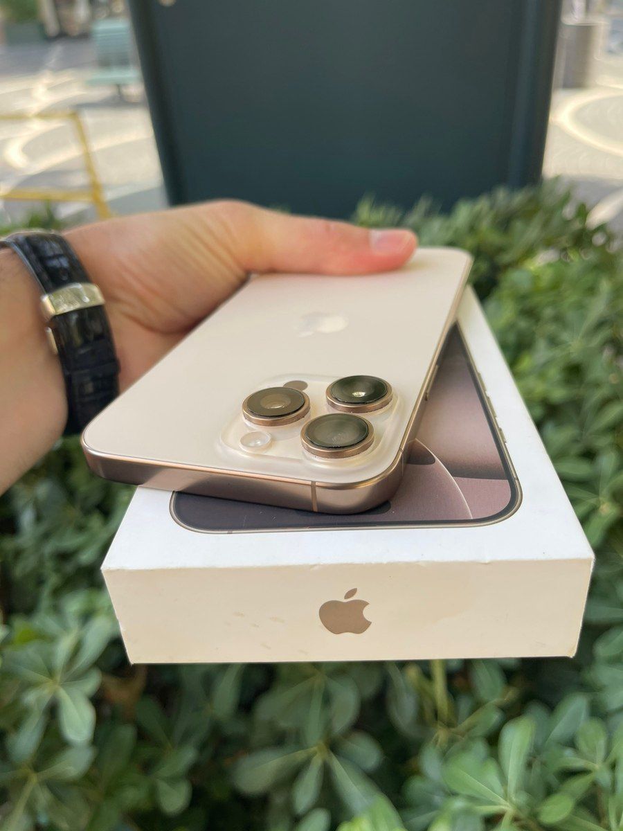 Apple iPhone 16 Pro Max Desert Titanium 256GB/8GB — Smartfonlar, Bakı (5)