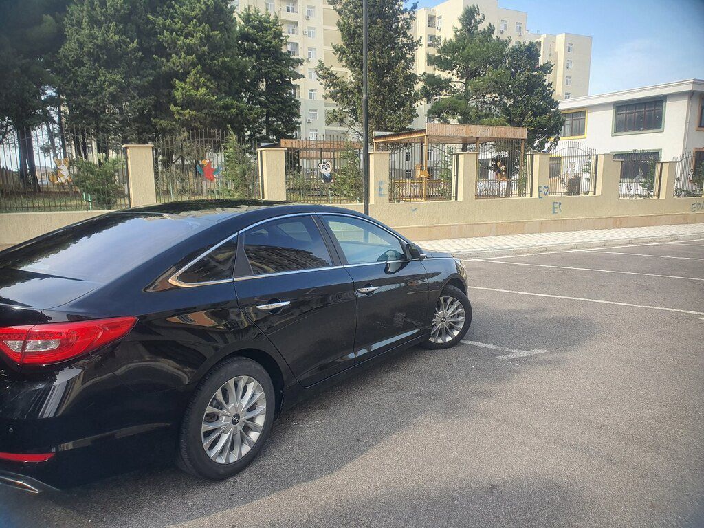 Hyundai Sonata, 2.0 L, 2015 il, 216 272 km — Avtomobillər, Bakı (5)