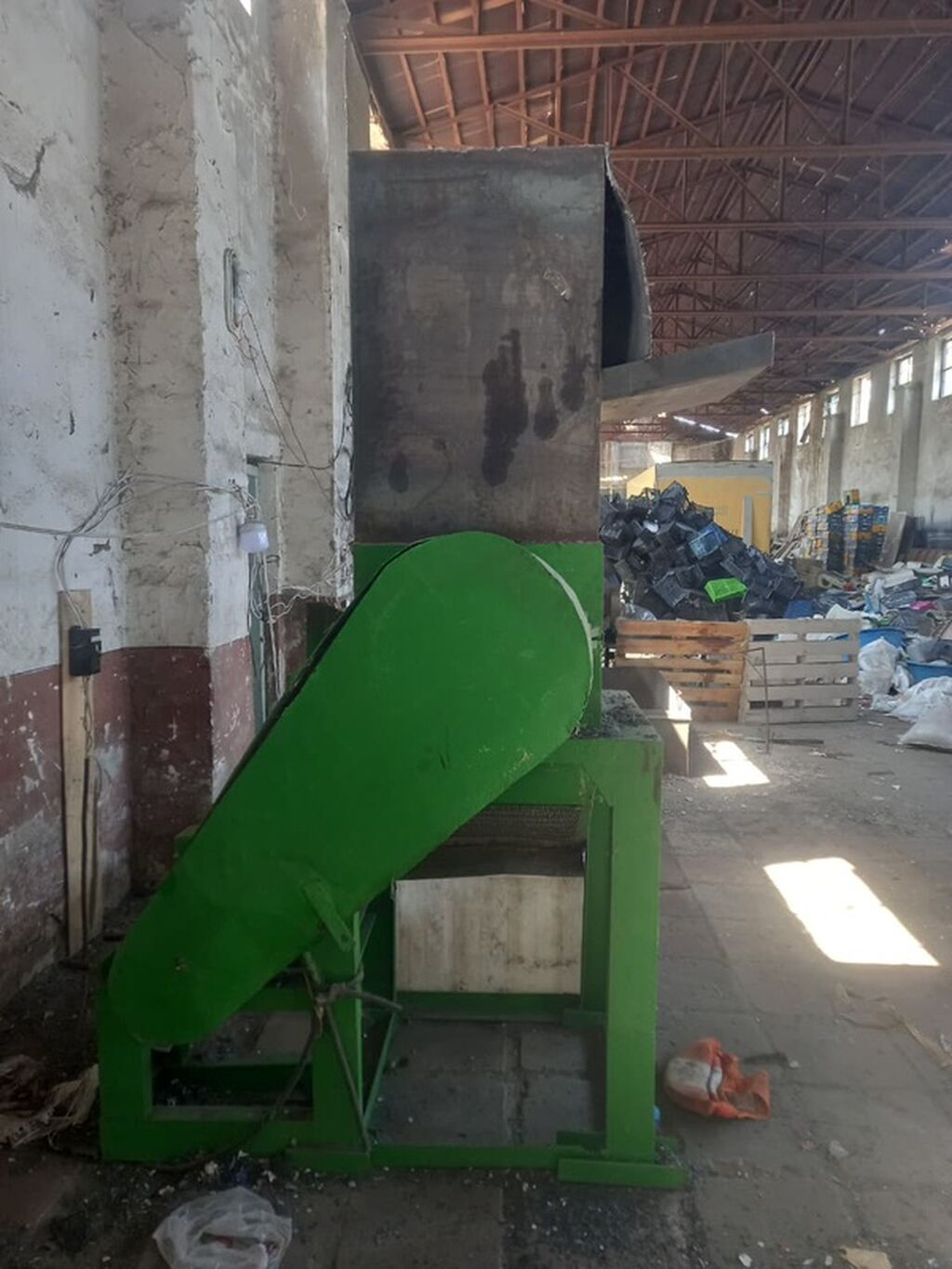 Plastik və digər materiallar üçün sənaye dərəcəli doğrayıcı (şreder) — Elektronika, Xırdalan (3)