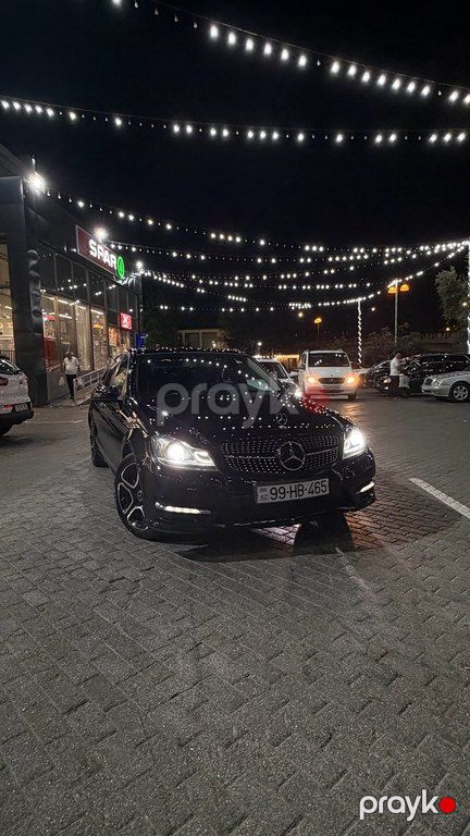 Mercedes C 200, 1.8 L, 2012 il, 138 000 km — Bakı