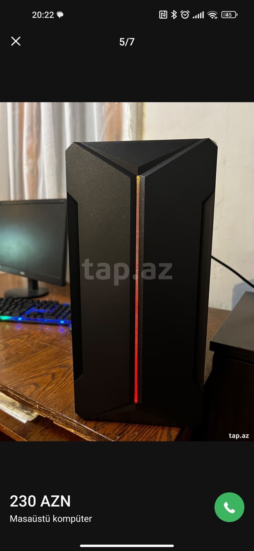 Masaüstü kompüter seti I3 2100 4gb ram gt 220 1gb 450w qida bloku — Elektronika, Digah (3)