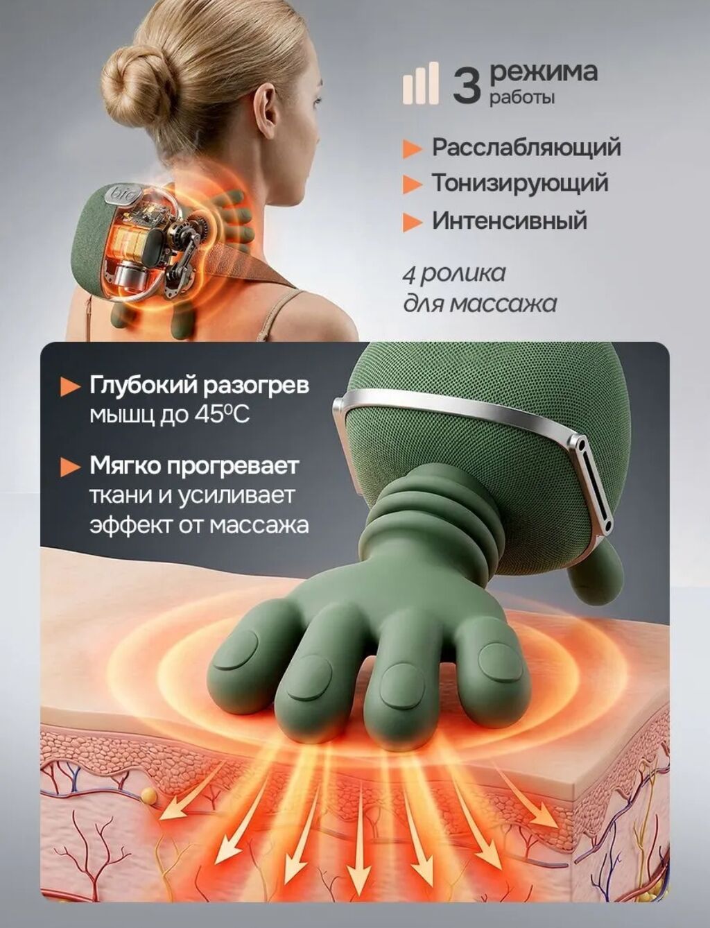 Masajor, Bədən üçün, Yeni, Ödənişli çatdırılma — Elektronika, Bakı (10)