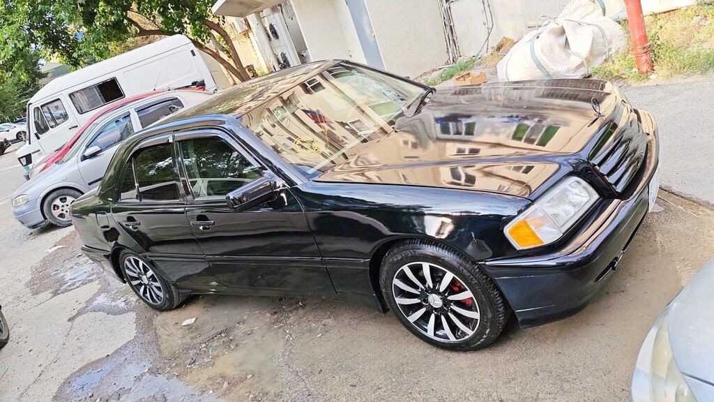 Mercedes C 230, 2.3 L, 1998 il, 265 000 km — Avtomobillər, Bakı (4)