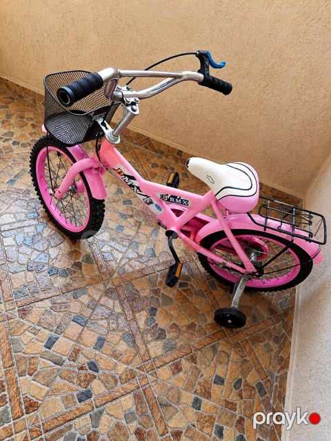 Uşaq velosipedi – BMX tərzində, çəhrayı rəng Xüsusiyyətlər: - Təxmini — Xırdalan