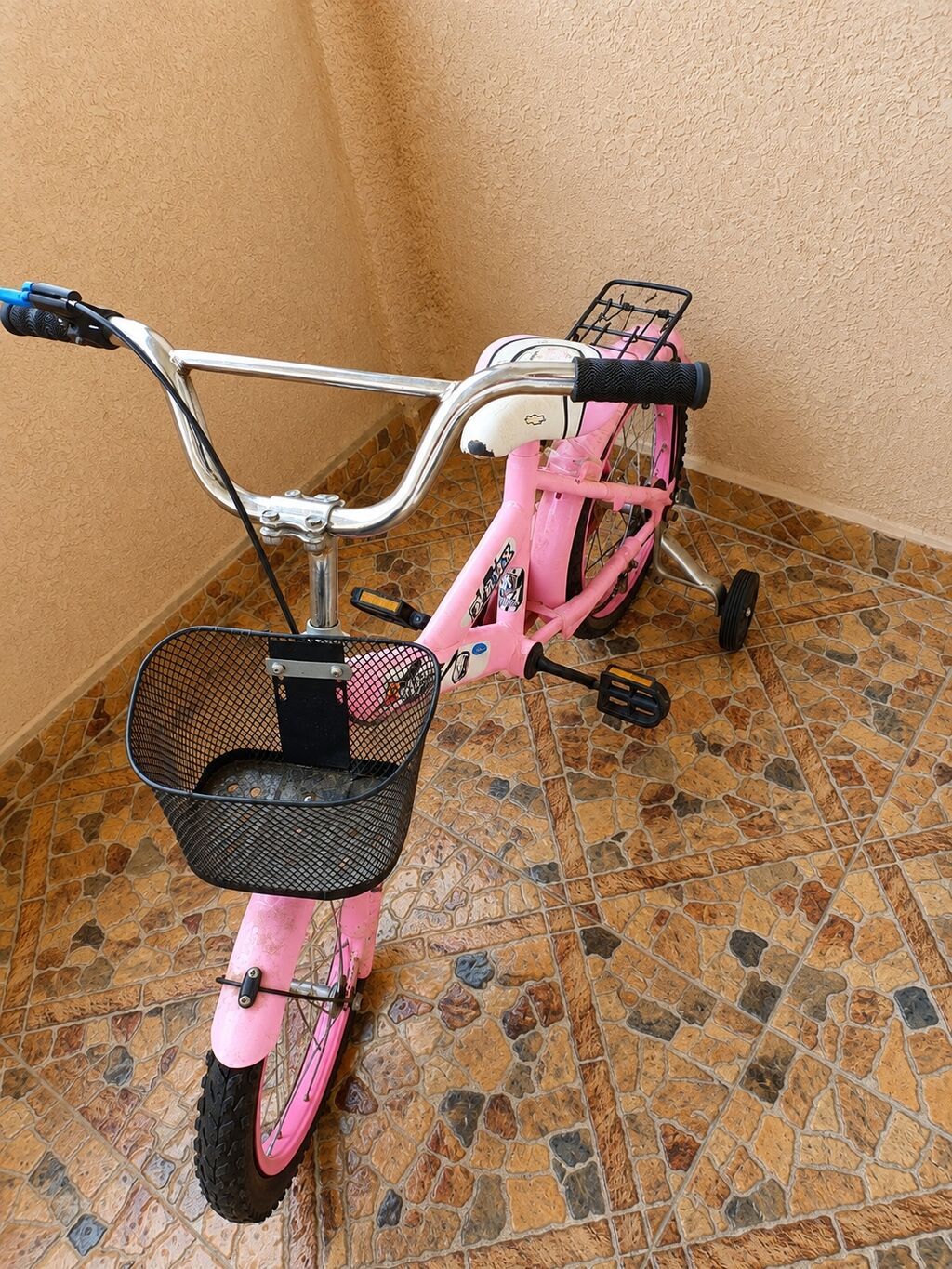 Uşaq velosipedi – BMX tərzində, çəhrayı rəng Xüsusiyyətlər: - Təxmini — Uşaq velosipedləri, Xırdalan (2)