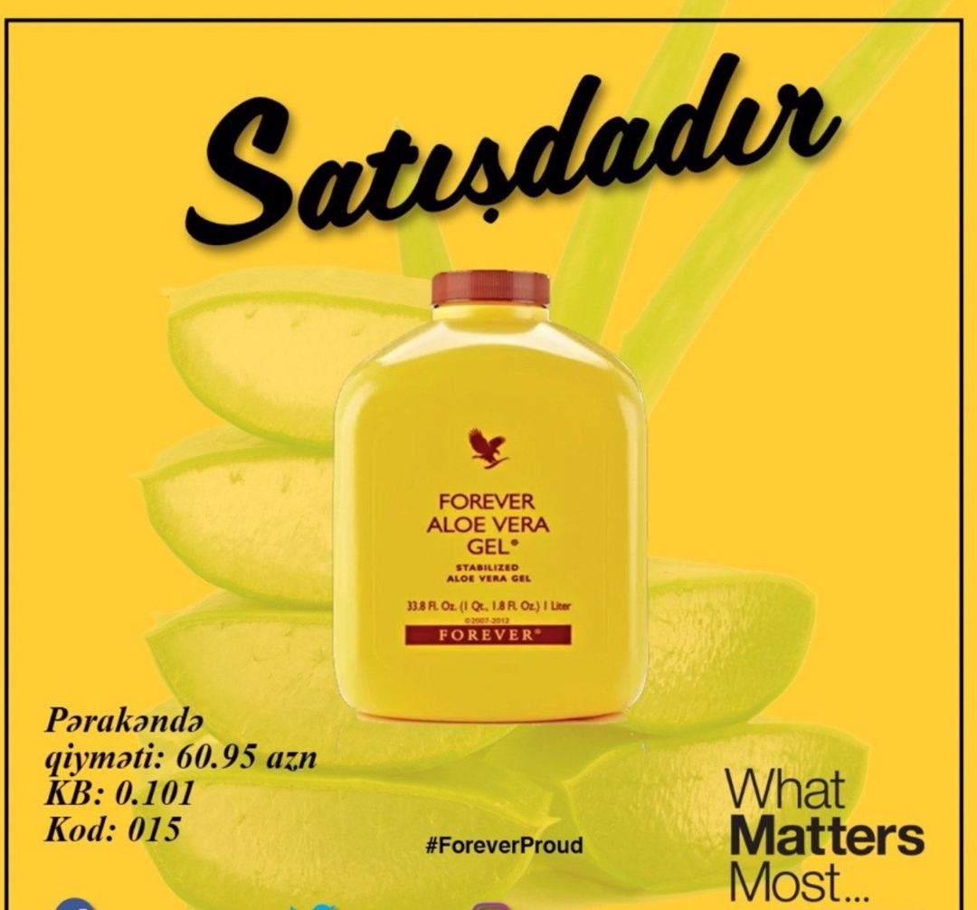 Forever Aloe — Şəxsi əşyalar, Bakı (4)