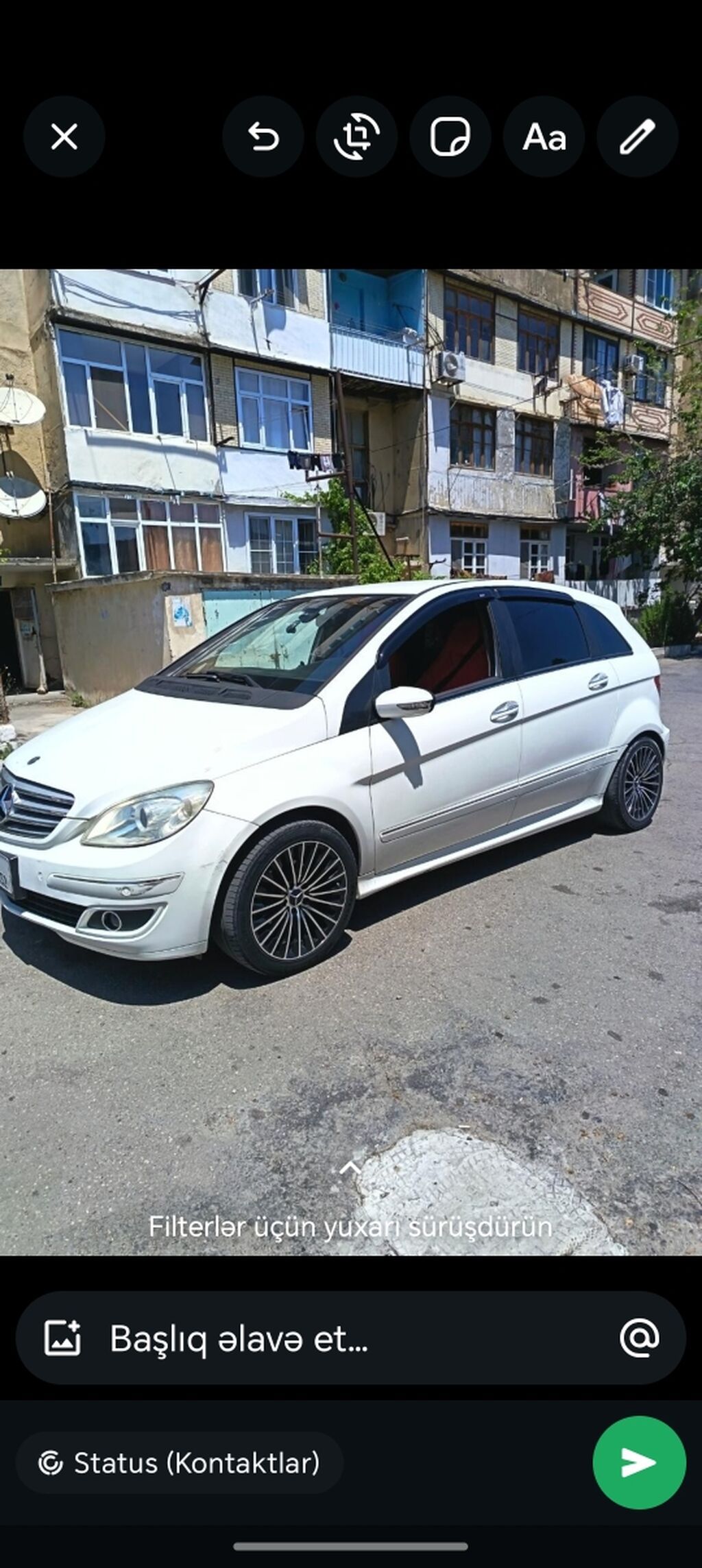 Mercedes-Benz B-Class: 1.7 l 2006 il Hetçbek — Avtomobillər, Bakı (4)