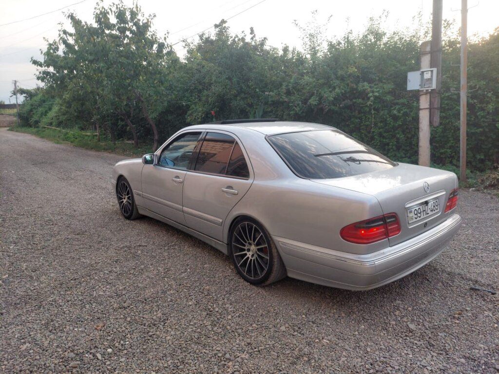Mercedes E 280, 2.8 L, 2001 il, 356 000 km — Avtomobillər, Qazax (4)
