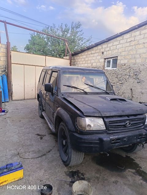 Hyundai Galloper sökülürki. Nə isdəsə ehtiyat hissəsi var — Samux