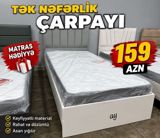 *Təkneferlik Çarpayı* – Rahatlıq və keyfiyyət bir arada Ölçü — Goods
