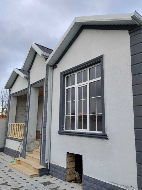 Satılır 3 otaqlı həyət evi/bağ evi 80 m² — Bakı