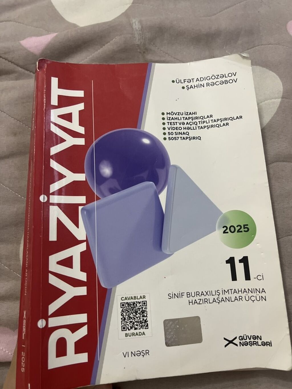 Riyaziyyat – 11-ci sinif buraxılış imtahanına hazırlaşanlar üçün — Kitablar, Bakı (2)
