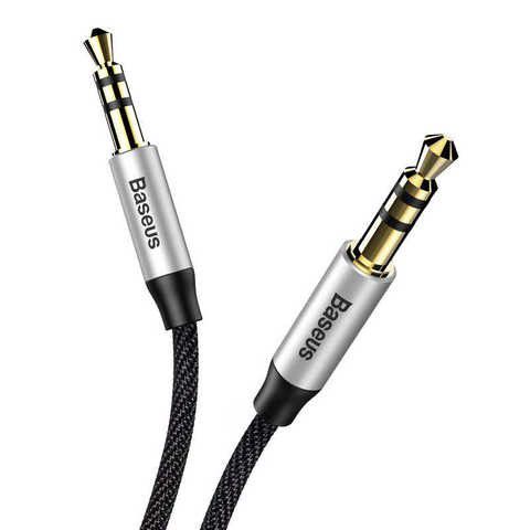 Baseus Aux Kabel 1M 3.5MM Yıven M30 Black — Bakı