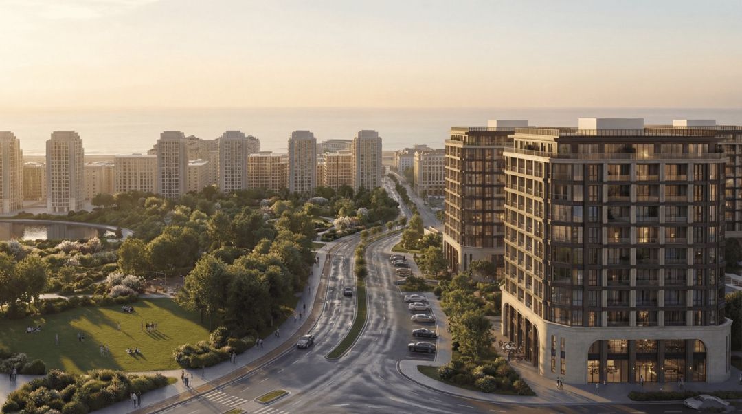 Satılır 1 otaqlı yeni tikili 45.6 m² — Mənzil, Bakı (7)