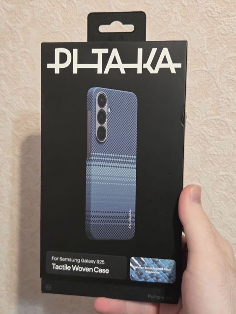 Samsung Galaxy S25 üçün Pıtaka Tactile Woven Case satılır Model — Bakı