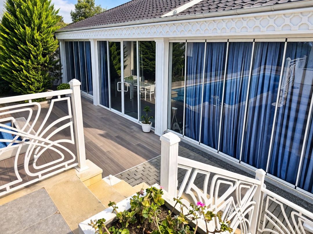 İcarəyə verilir 5 otaqlı həyət evi/bağ evi 400 m² — Ev, villa, Bakı (7)