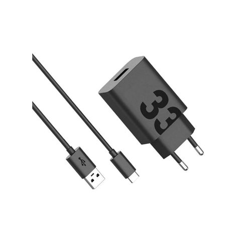 Charger Usb-c Moto 33W + Cable-C Turbo Power Black — Bakı