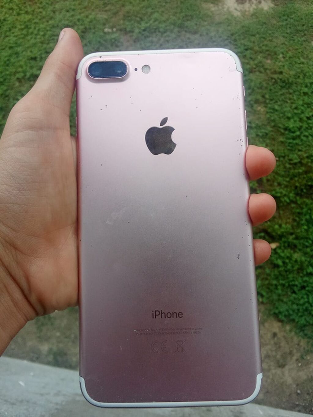 IPhone 7 Plus, Rose Gold, Qırıq — Apple iPhone, Liman (2)