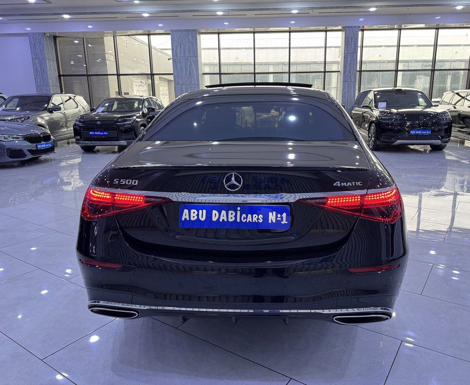 Mercedes S 500 4MATIC, 3.0 L, 2022 il, 41 300 km — Avtomobillər, Bakı (7)