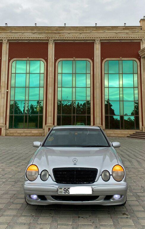 Mercedes E 200, 2.2 L, 1999 il, 257 481 km — Avtomobillər, Şirvan (5)