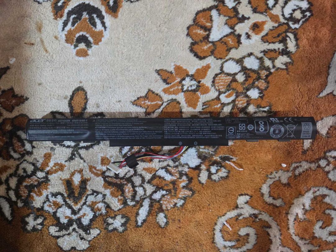 Acer Aspire E5-576G batareyası — Elektronika, Bakı (2)