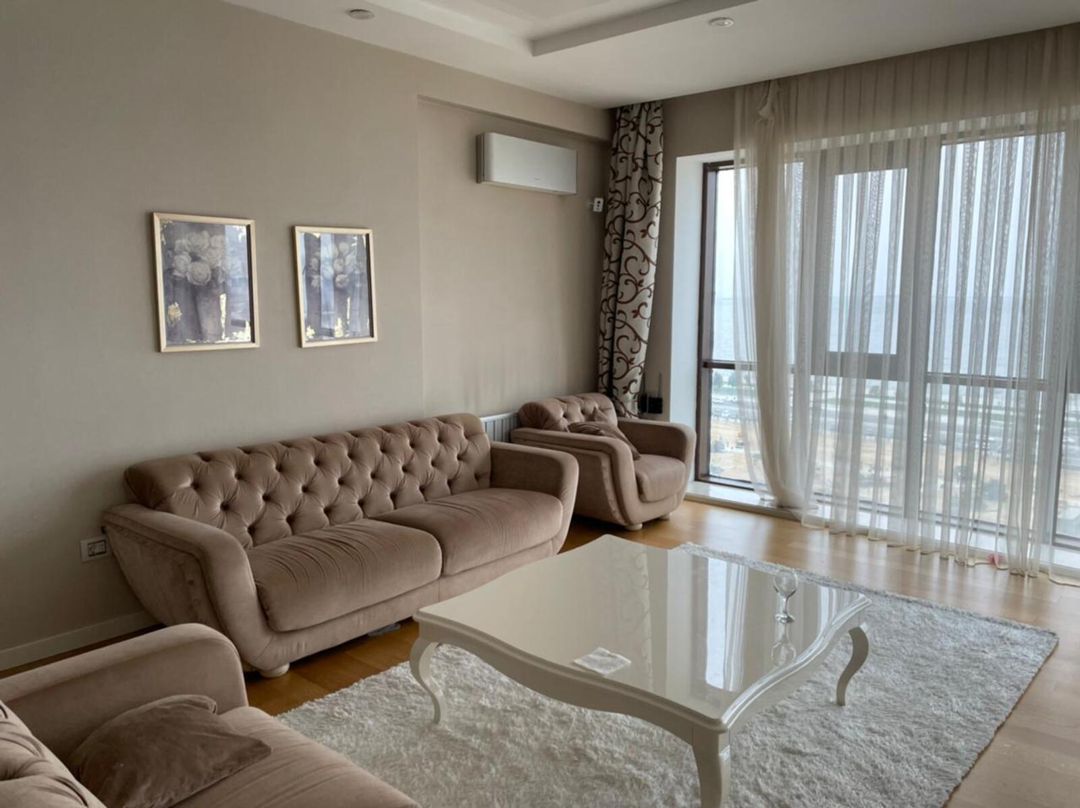 İcarəyə verilir 3 otaqlı yeni tikili 150 m² — Mənzil, Bakı (2)
