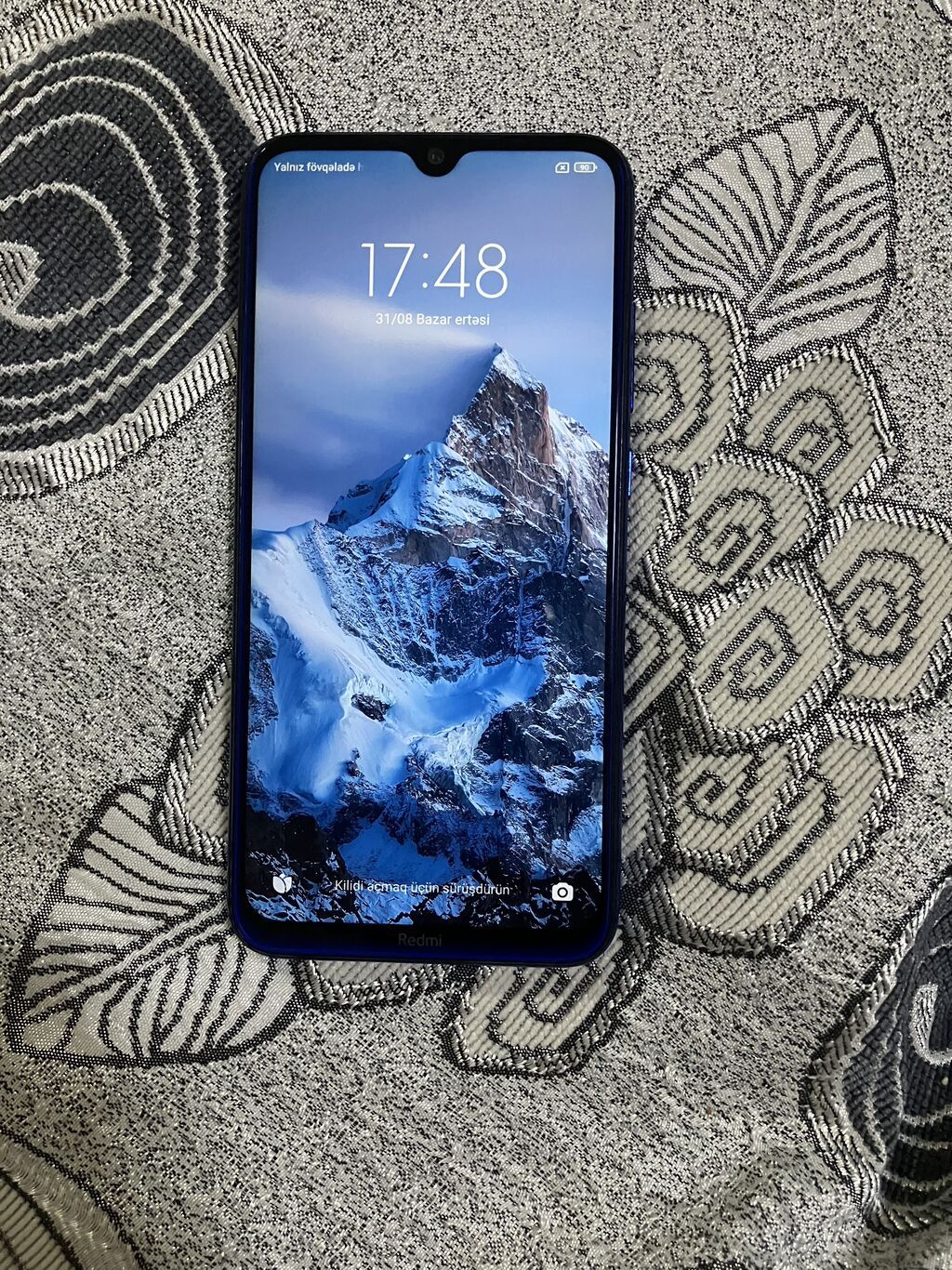 Redmi 8, 64 GB, rəng - Göy, Barmaq izi — Elektronika, Mehdiabad (2)