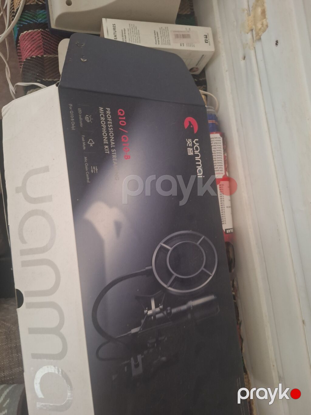 Yanmai Q10/Q10-B Professional Streaming Microphone Kit 2eded məhsul — Mikrafonlar, Bakı (2)