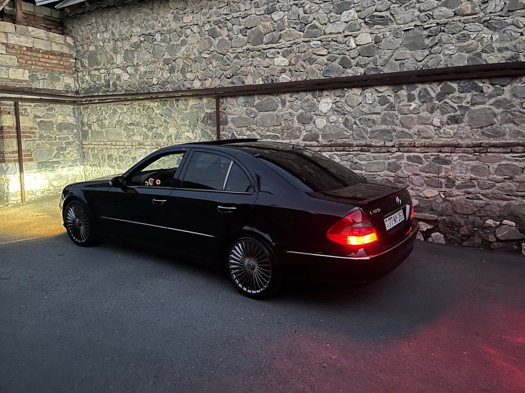Mercedes E 320, 3.2 L, 2002 il, 265 000 km — Avtomobillər, Şəki (7)