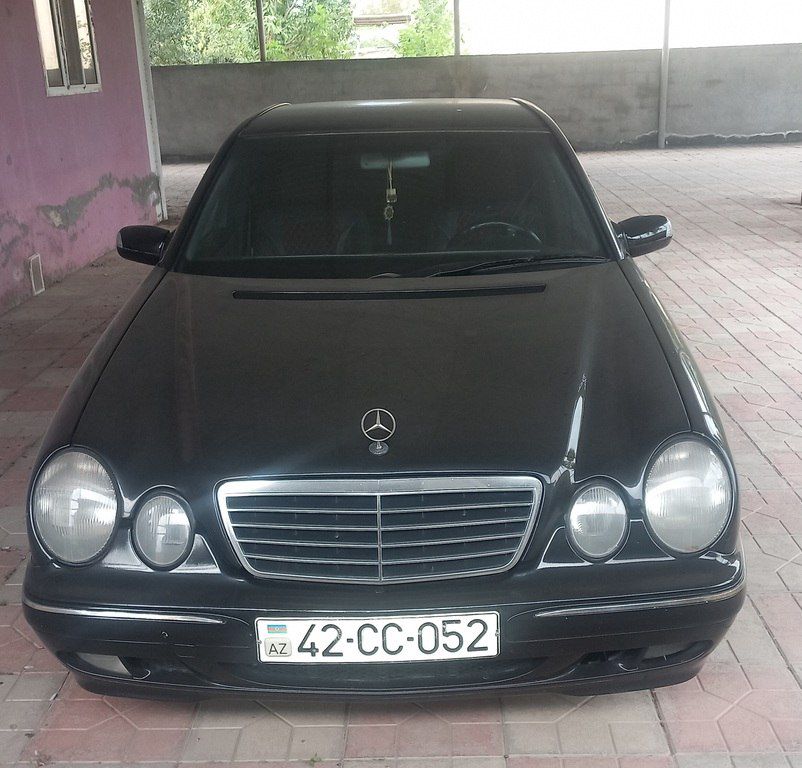 Mercedes E 220, 2.2 L, 1999 il, 270 000 km — Avtomobillər, İmişli (4)