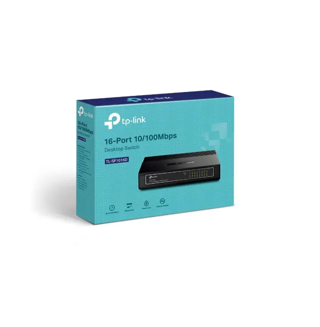 Kommutator "TP-Link TL-SF1016D" — Şəbəkə və server avadanlığı, Bakı (3)