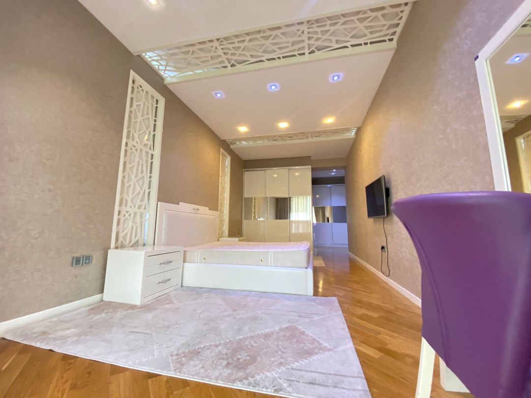 İcarəyə verilir 4 otaqlı yeni tikili 200 m² — Mənzil, Bakı (7)