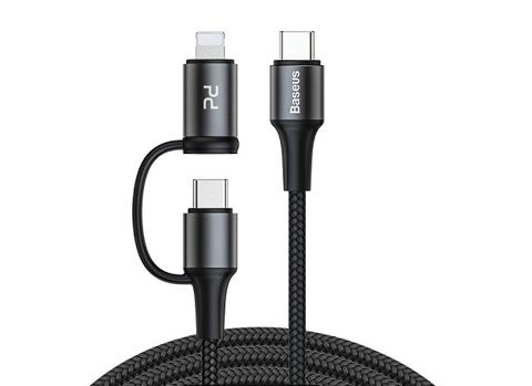 Baseus Type-c↔c/ıp Kabel 1M Twıns 60W Black — Bakı