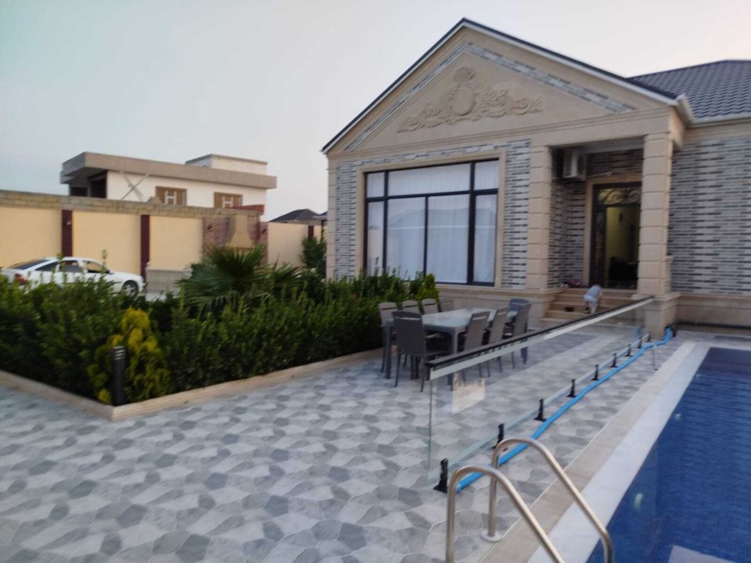Satılır 4 otaqlı həyət evi/bağ evi 200 m² — Ev, villa, Bakı (5)